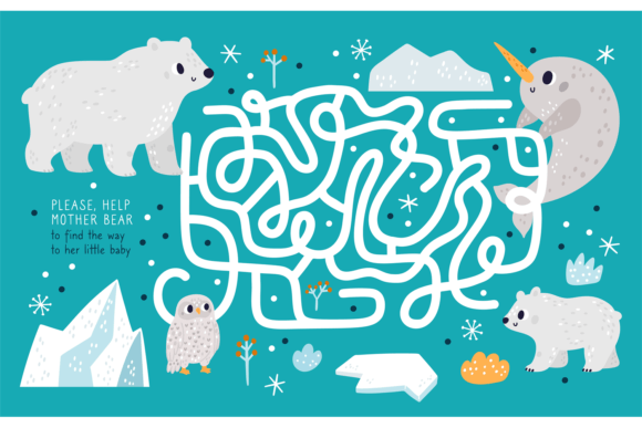 Download North Animals Kids Game. Polar Fauna. Ch - Animals Collection