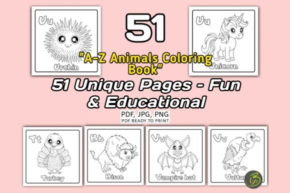Download 51 a-Z Animals Alphabet Coloring Pages - Animals Collection