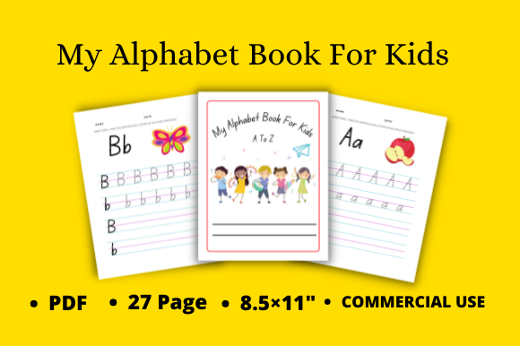 Download My Alphabet Book for Kids - Premium Resources