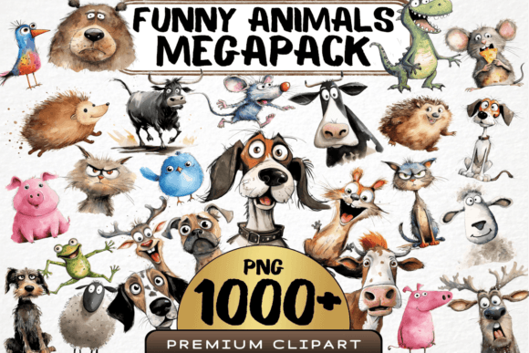 Download Funny Animals Mega Bundle - Animals Collection