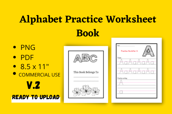 Download My Alphabet Practice Book Vol.2 - Premium Resources